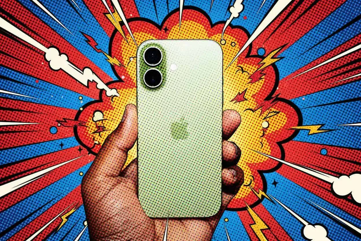 After: Enhanced photo with professional background